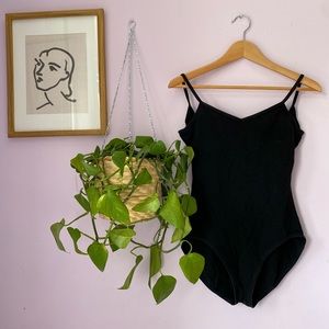 Large cotton leotard